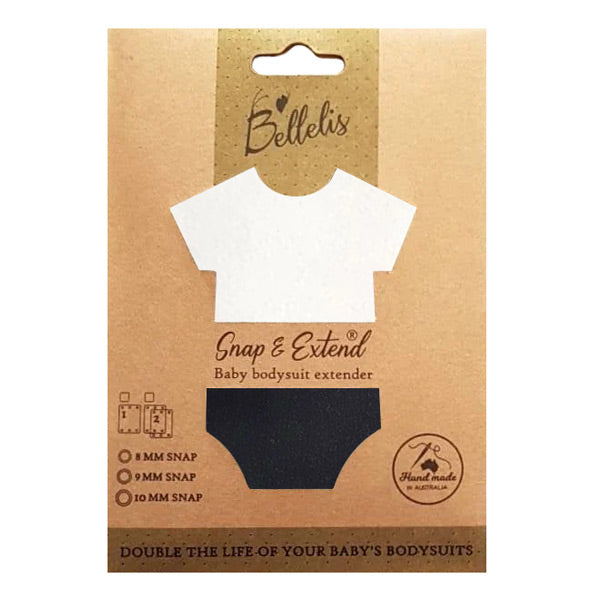 Baby bodysuit extender - Bellelis Snap & Extend