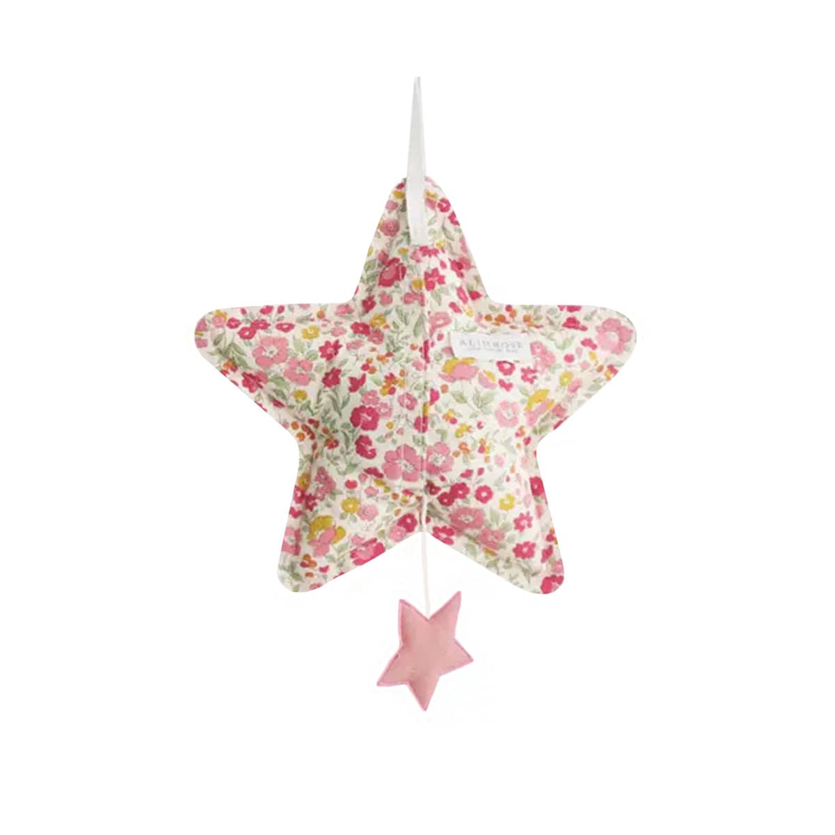 Alimrose Star Musical - 'Let it Be' - Blush Linen and Rose Garden