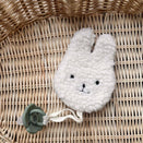 Alimrose Sherpa Paci Comforter - Ivory Bunny