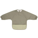 All4Ella Recycled Long Sleeve Bib - Two-tone Sage