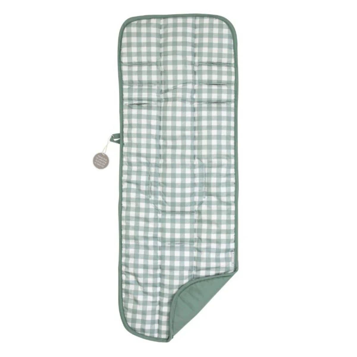 All4Ella Universal Pram Liner - Gingham Sage