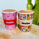 BBcino Reusable Cup - 350ml BiggieCino - Troppo Limited Edition