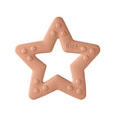 BIBS Baby Bitie Teether - Star - Peach