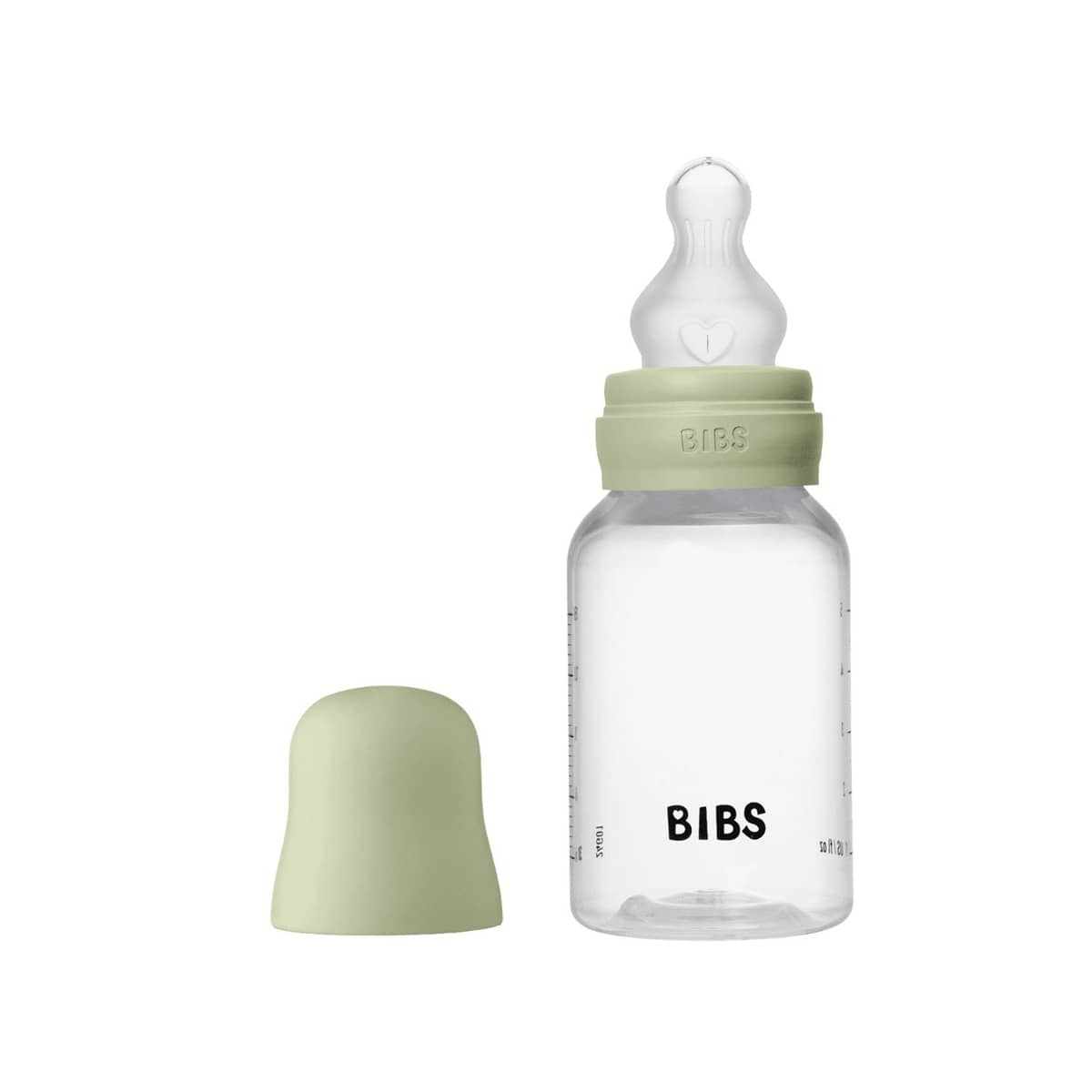 BIBS Baby PP Bottle - Silicone Teat - 150ml - Sage