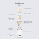 BIBS Baby PP Bottle - Silicone Teat - 150ml