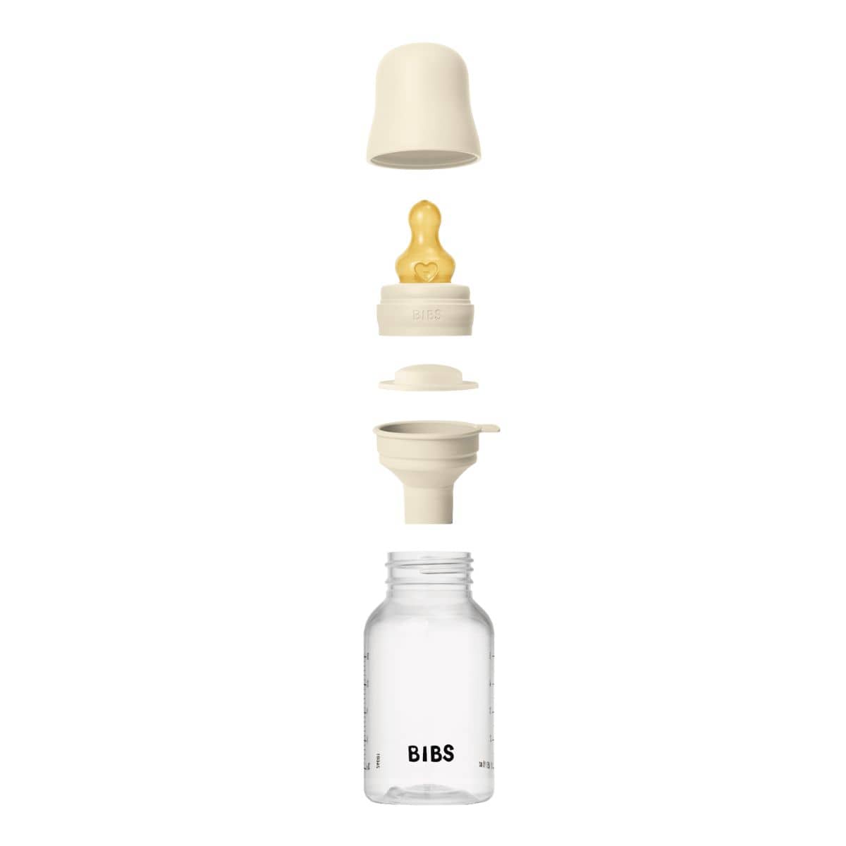 BIBS Baby PP Bottle - Latex Teat - 150ml