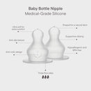 BIBS Baby PP Bottle - Silicone Teat - 150ml