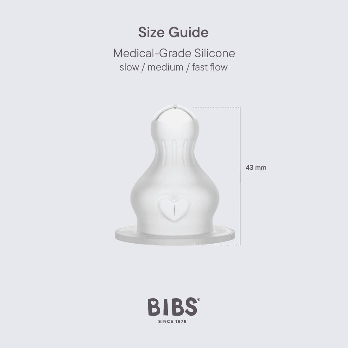 BIBS Bottle Silicone Teats