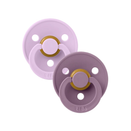 BIBS Colour Dummies - Round | Size 1 | Latex - Violet Sky Mauve