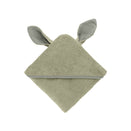 BIBS Kangaroo Hoodie Towel - Sage