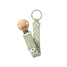 BIBS Paci Braid Pacifier Clip - Sage