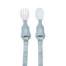 BIBaDO Attachable Weaning Cutlery - Arctic Adventures