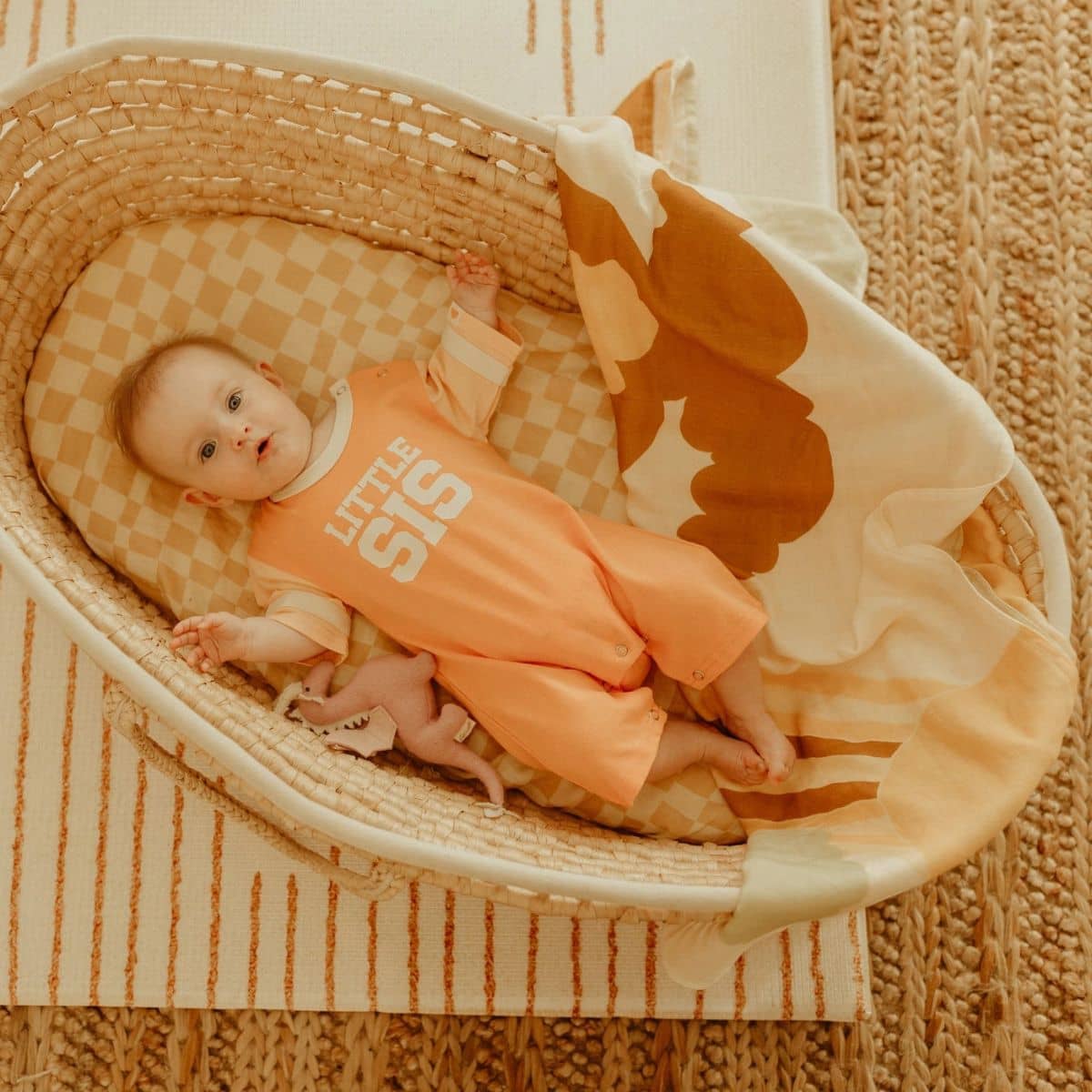 Banabae Bamboo / Organic Cotton Swaddle - New Dawn