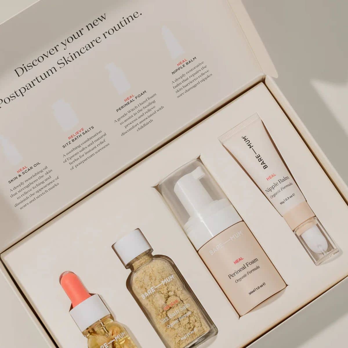 Bare Mum Postpartum Skincare Discovery Set