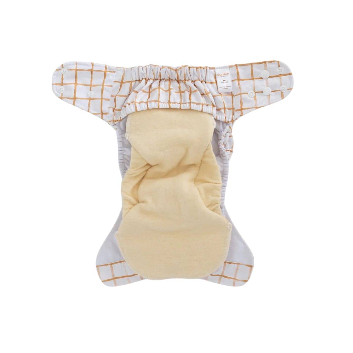 Bare and Boho Soft Cover Nappy 2.0 - One Size - Hopscotch