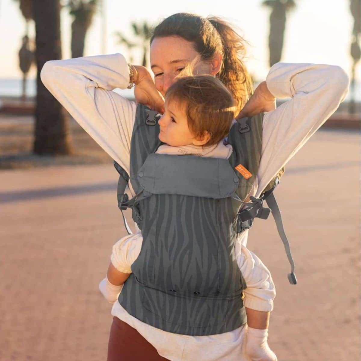 Beco Gemini Baby Carrier - Dark Zebra