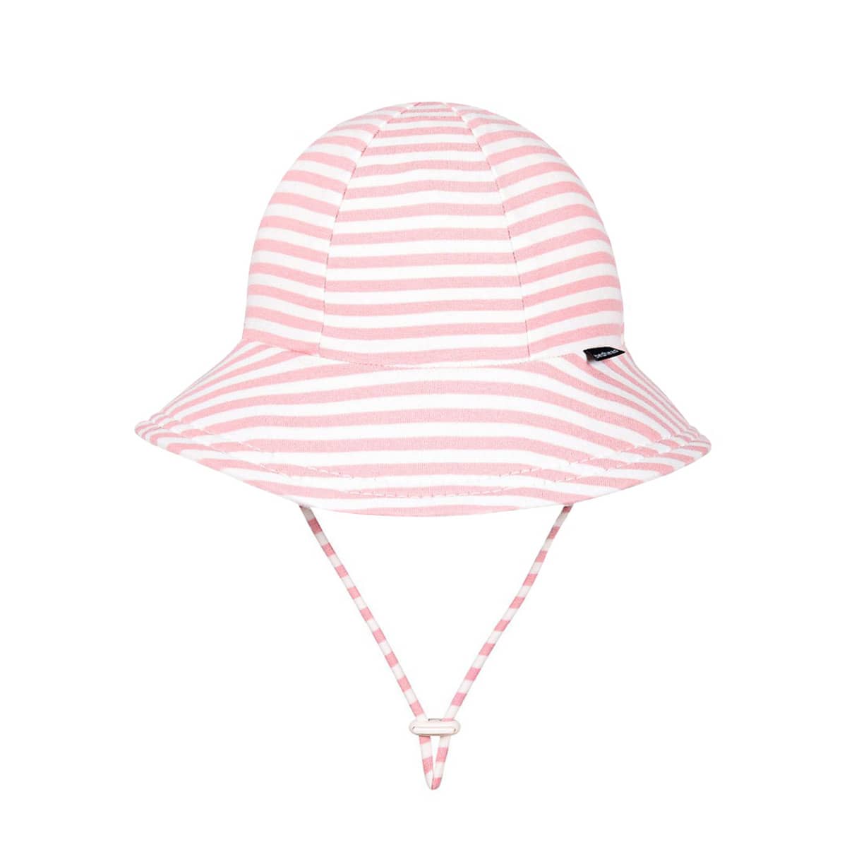 Bedhead Baby Bucket Hat with Strap - Limited Edition - Pink Stripe