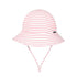 Bedhead Baby Bucket Hat with Strap - Limited Edition - Pink Stripe