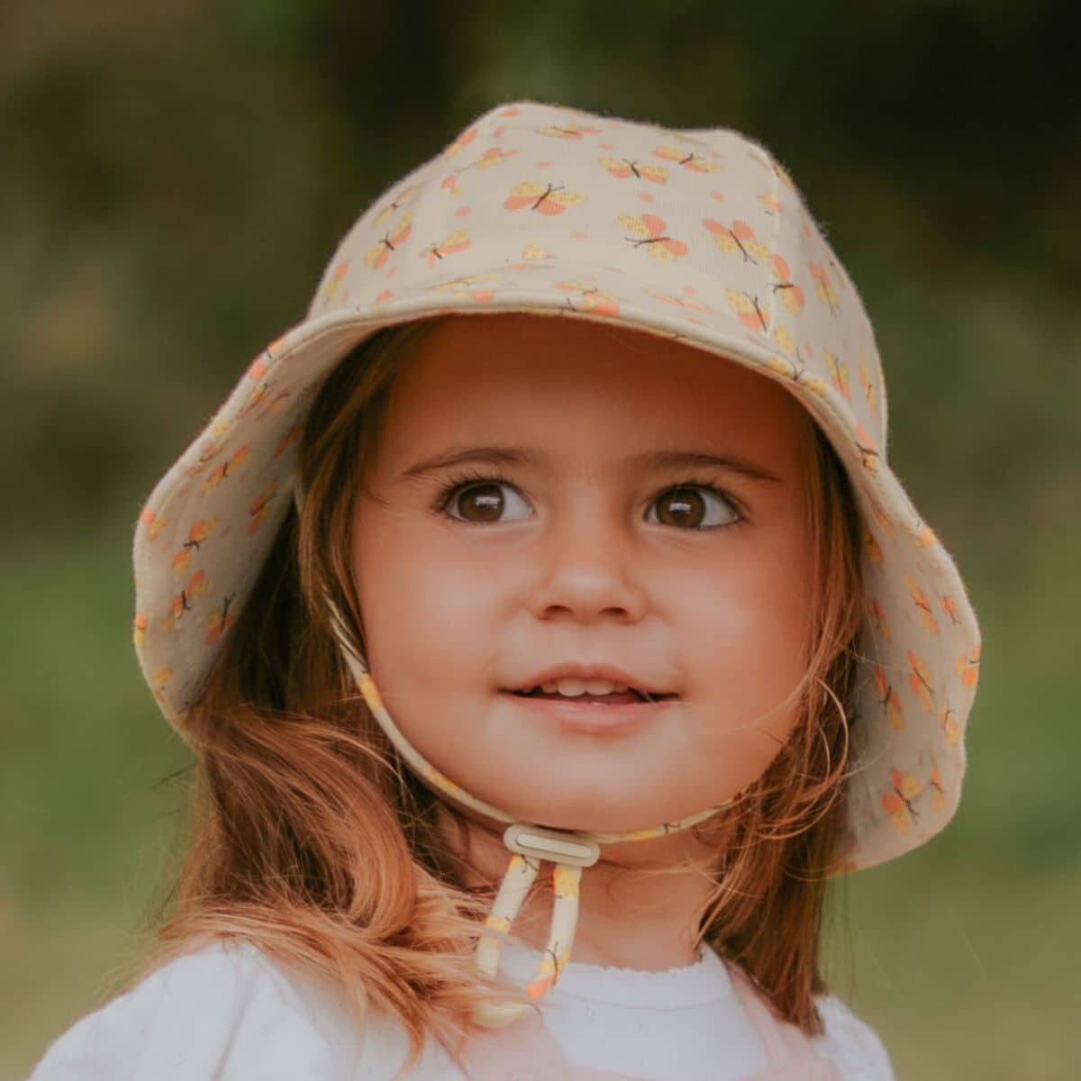 Bedhead Baby Bucket Hat with Strap - Limited Edition - Butterfly