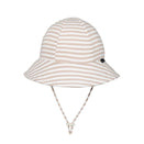 Bedhead Baby Bucket Hat with Strap - Limited Edition - Natural Stripe