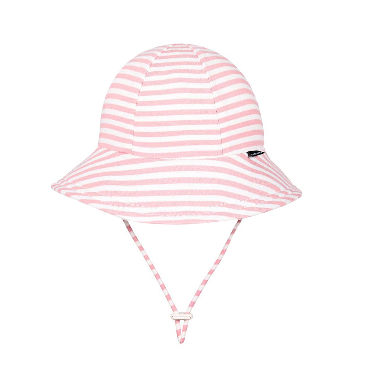 Bedhead Baby Bucket Hat with Strap - Limited Edition - Pink Stripe