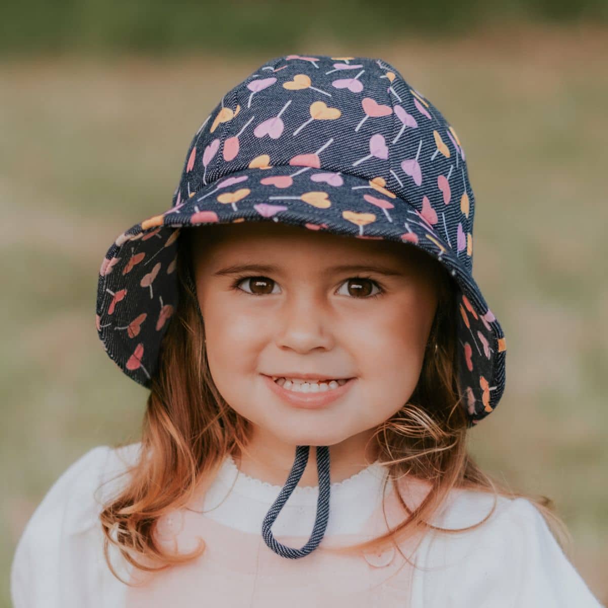 Bedhead Baby Bucket Hat with Strap - Limited Edition - Lollipop