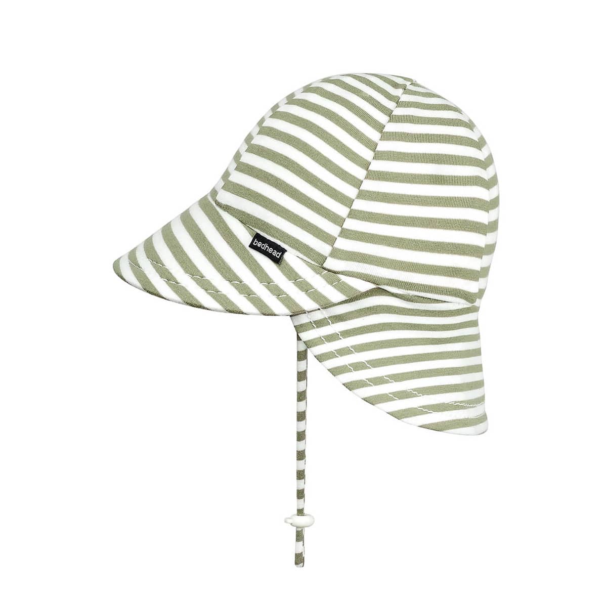 Bedhead Legionnaire Hat with Strap - Limited Edition - Khaki Stripe