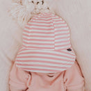 Bedhead Legionnaire Hat with Strap - Limited Edition - Pink Stripe