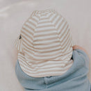 Bedhead Legionnaire Hat with Strap - Limited Edition - Natural Stripe