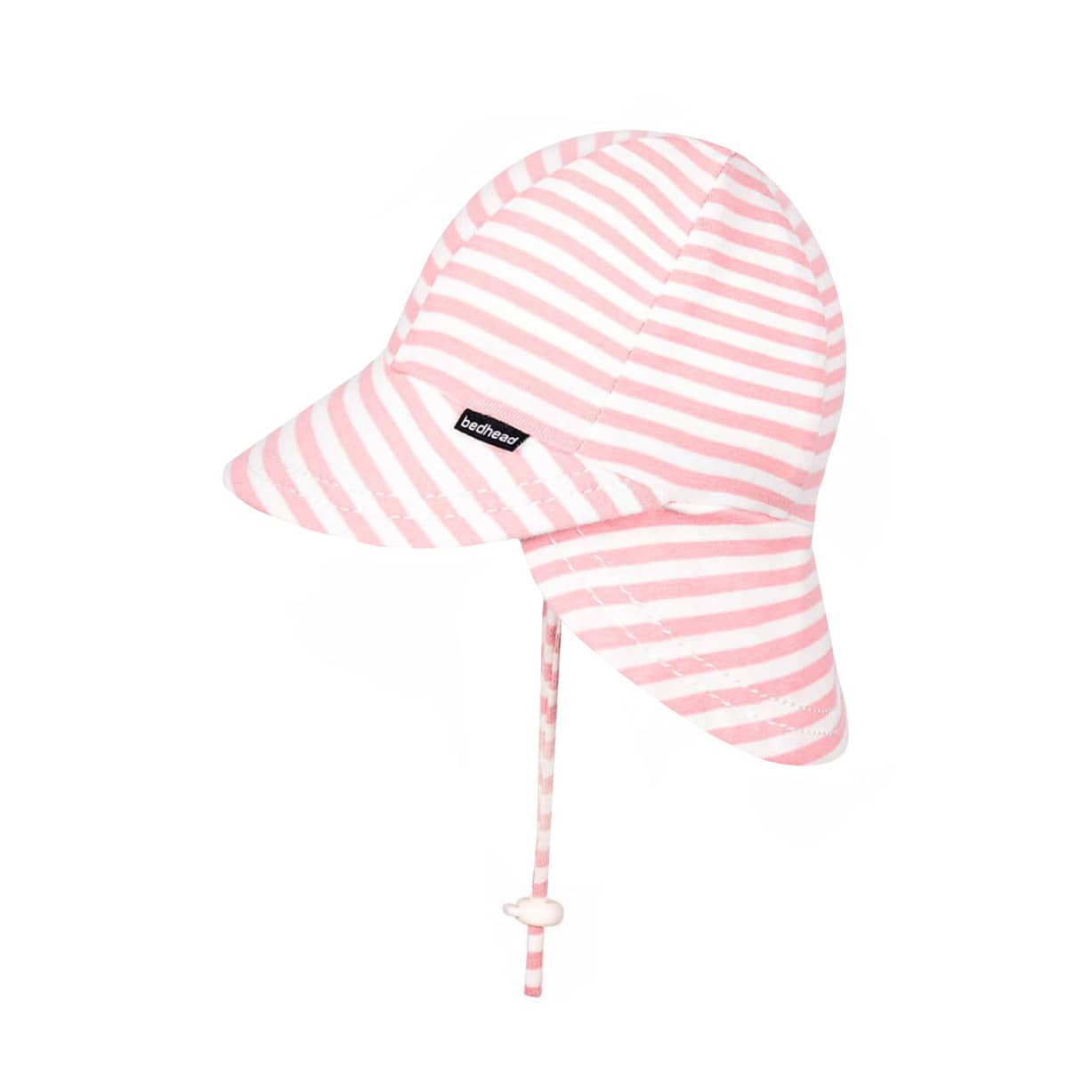 Bedhead Legionnaire Hat with Strap - Limited Edition - Pink Stripe