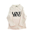 Bencer & Hazelnut Long Sleeve Rashie - Love Bug - Oatmeal