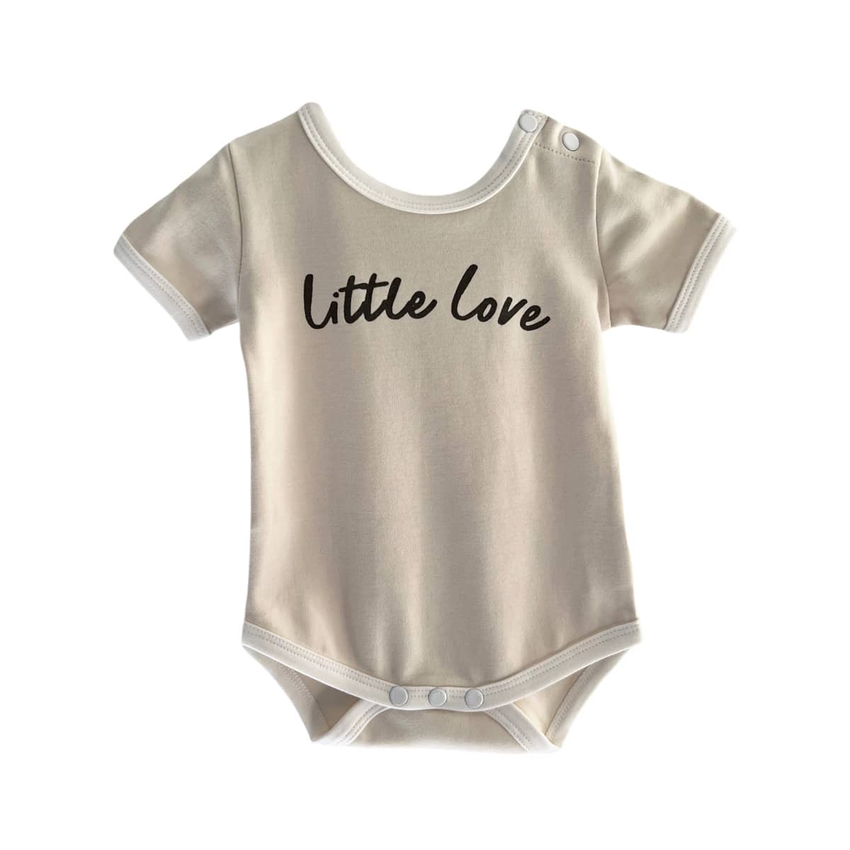 Bencer & Hazelnut Short Sleeve Bodysuit - Little Love