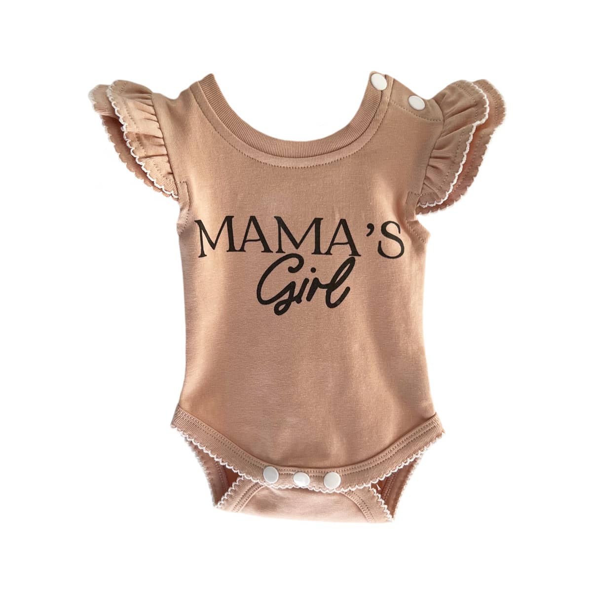 vBencer & Hazelnut Short Sleeve Bodysuit - Mama's Girl