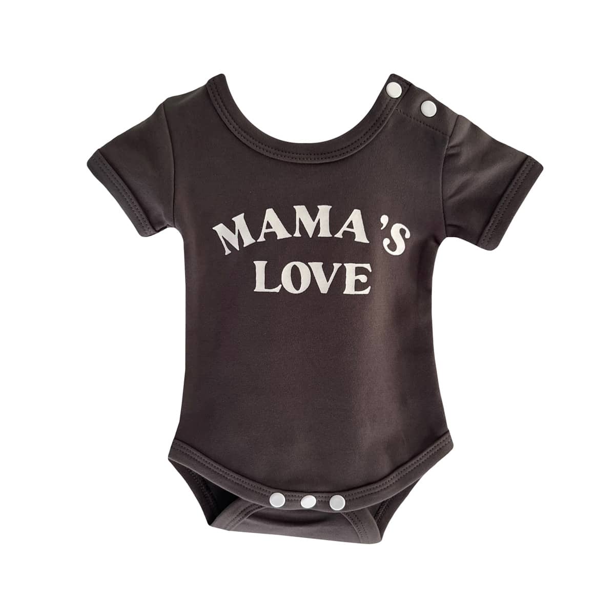 Bencer & Hazelnut Short Sleeve Bodysuit - Mama's Love