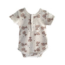 Bencer & Hazelnut Short Sleeve Bodysuit - Peshal Bear