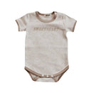 Bencer & Hazelnut Short Sleeve Bodysuit - Sweetheart