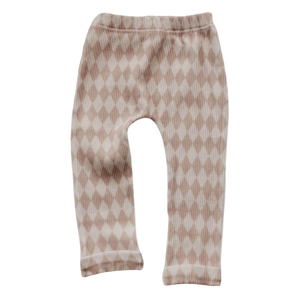 Bencer & Hazelnut Pattern Leggings--Diamond