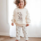 Bencer & Hazelnut Pattern Leggings - Little Bunnies