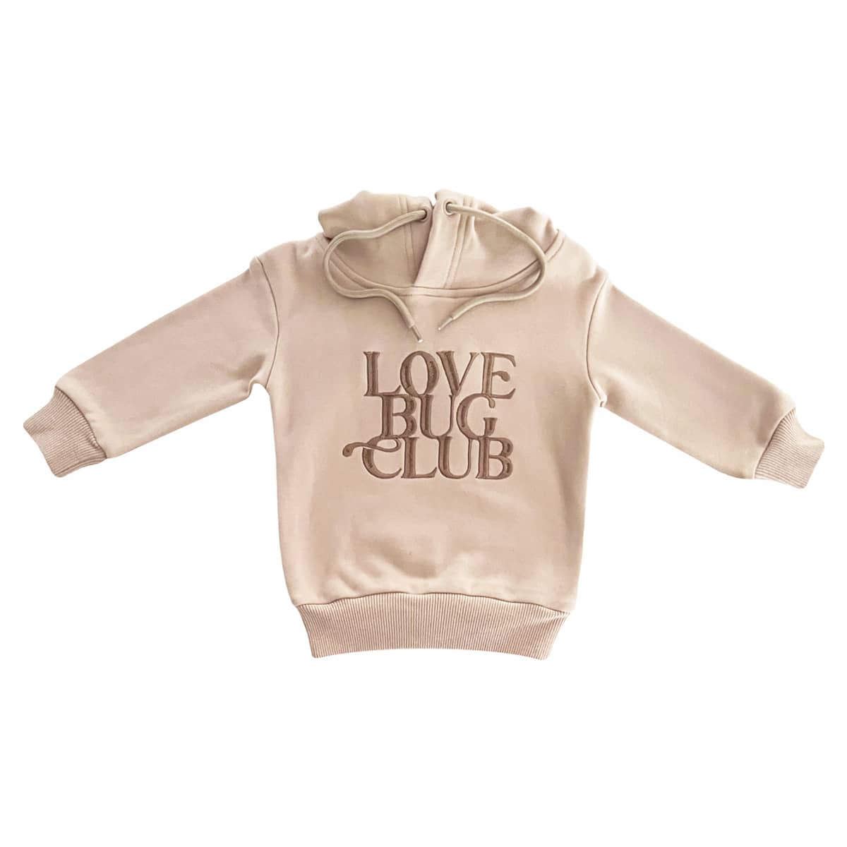 Bencer & Hazelnut Love Bug Club Hoodie - Stone