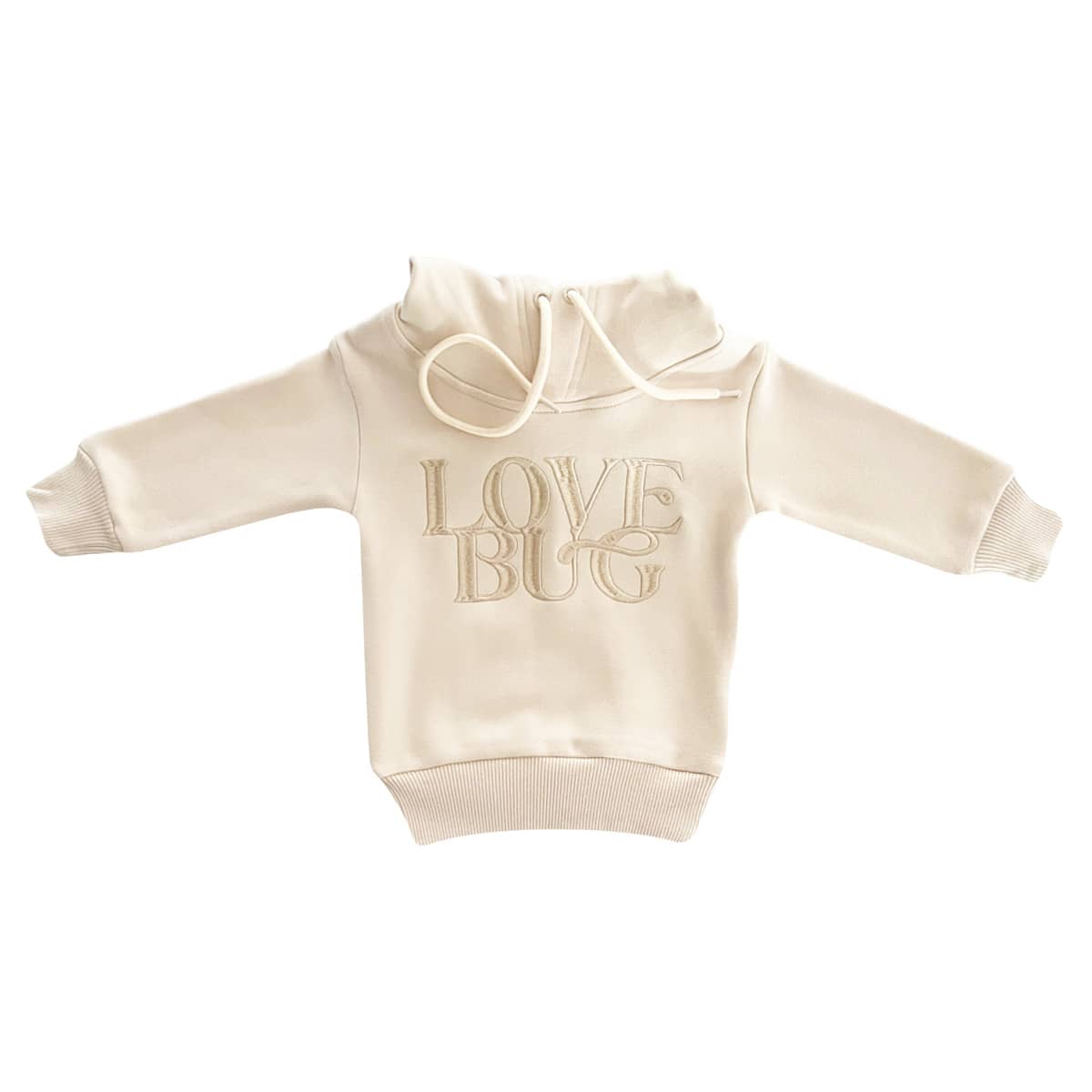 Bencer & Hazelnut Love Bug Hoodie - Oatmeal