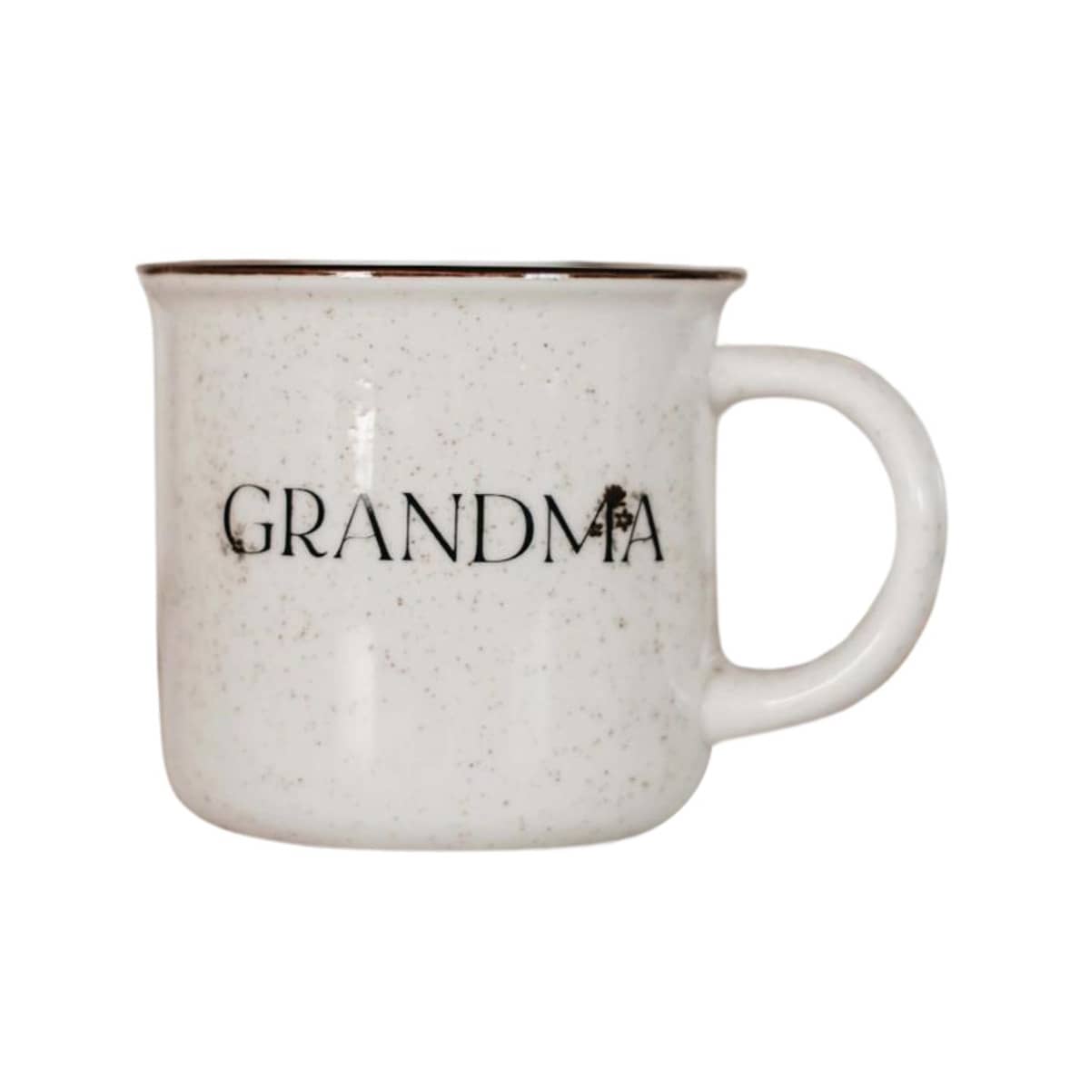 Bencer & Hazelnut Secret Garden Ceramic Mug - Grandma