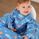 Bibetta Wipeezee XL Coverall Bib - Turquoise Sea Creatures