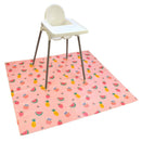 Bibetta Wipeezee XL Splash Mat - Pink Yummy Treats