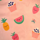 Bibetta Wipeezee XL Splash Mat - Pink Yummy Treats