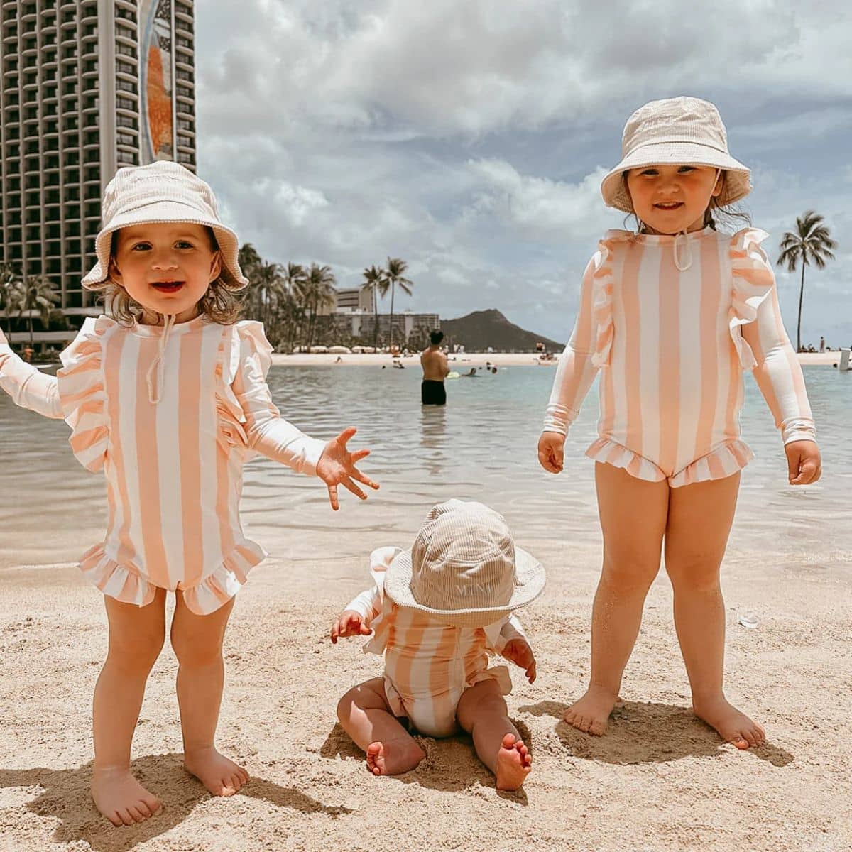 Blossom & Pear Corduroy Bucket Hat - Mini - Baby Size