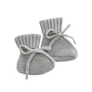 Blossom & Pear Knit Booties - Powder Blue