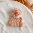 Blossom & Pear Mini Knit Beanie - Pink Lemonade