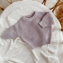 Blossom & Pear Mini Knit Sweater - Lavender