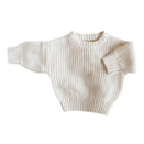 Blossom & Pear Mini Knit Sweater - Milk