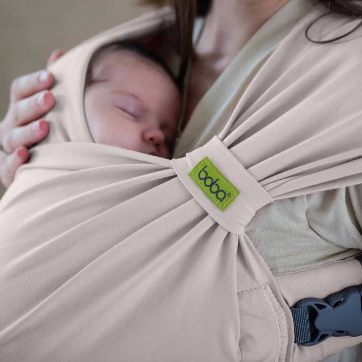 Boba Bliss Buckled Wrap Carrier v2 - Organic Stone